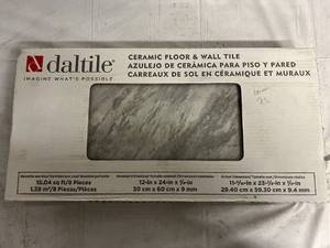 3 Boxes of Daltile Ceramic Floor and Wall Tile