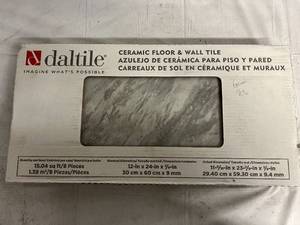 3 Boxes of Daltile Ceramic Floor and Wall Tile