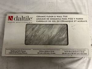 3 Boxes of Daltile Ceramic Floor and Wall Tile