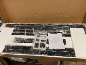 Black Metal Bed Frame - King
