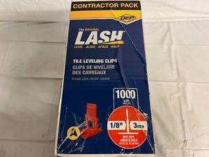 Contractor Pack Lash Tile Leveling Clips