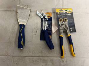 Angled Chisel, 2 Grout Saws, and Pro Control Glass Nipper
