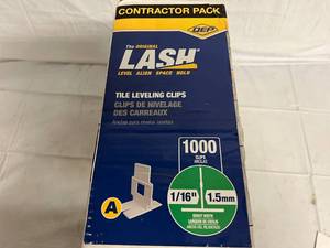Contractor Pack Lash Tile Leveling Clips - 116