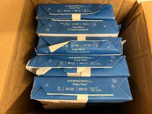 2500 Sheets of Hamermill Copy Paper - 8.5 x 11