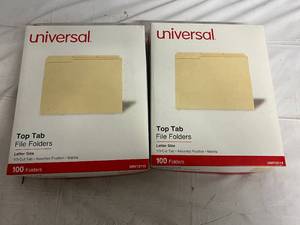 200 Universal Top Tab File Folders