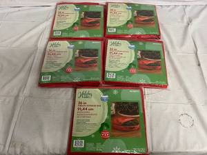 5 Wreath Storage Bages - 36in
