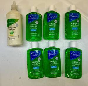 6x Daylogic Sunburn Relief Gel & Lotion