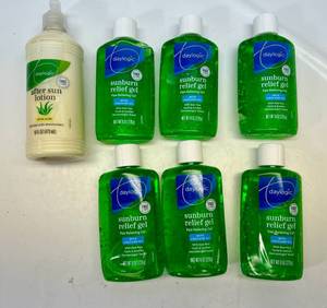 6x Daylogic Sunburn Relief Gel & Lotion
