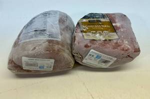 F. 3.12lb & 2.11lb Smithfield Honey Cured Sliced Ham