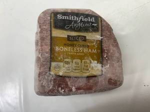 F. 2.91lb & 2.92lb Smithfield Honey Cured Sliced Ham