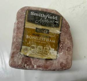 F. 2.57lb & 2.02lb Smithfield Honey Cured Sliced Ham