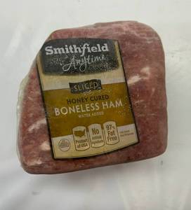 F. 2.90lb & 1.74lb Smithfield Honey Cured Sliced Ham