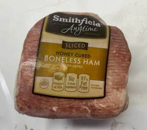 F. 2.21lb & 2.13lb Smithfield Honey Cured Sliced Ham