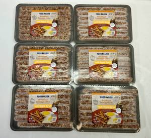 A. 6x 12oz Food Lion Breakfast Sausage Links