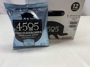 II. 12x 1.1oz Chicharrones Fried Pork Rinds-Sea Salt
