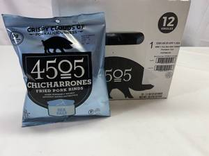 II. 12x 1.1oz Chicharrones Fried Pork Rinds-Sea Salt