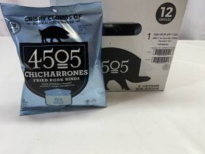 II. 12x 1.1oz Chicharrones Fried Pork Rinds-Sea Salt