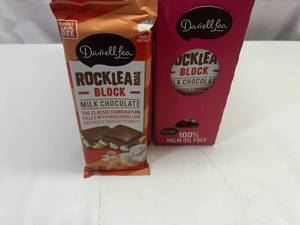 II.  24x 6.4oz Rock Lea Road Milk Chocolate Block