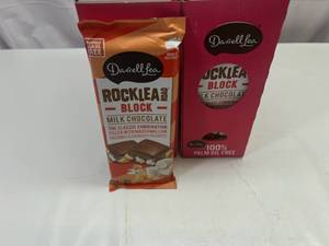 II.  24x 6.4oz Rock Lea Road Milk Chocolate Block