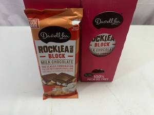 II.  24x 6.4oz Rock Lea Road Milk Chocolate Block