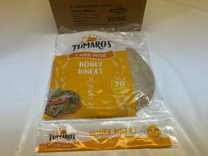 MM. 6x 8 Honey Wheat Carb Wise Wraps
