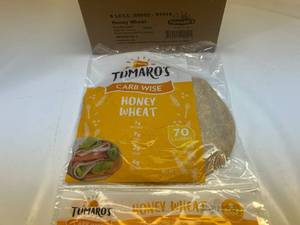 MM. 6x 8 Honey Wheat Carb Wise Wraps