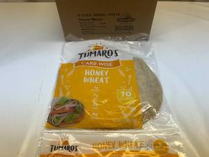 MM. 6x 8 Honey Wheat Carb Wise Wraps