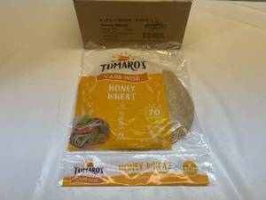 MM. 6x 8 Honey Wheat Carb Wise Wraps