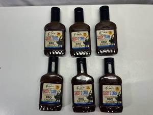 6x 17.5oz Ken Davis Sassy 2 Carb BBQ Sauce