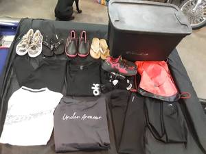 lot 47 image: Womans Sports Wear and Shoes Adidas, Nike, Reebok,