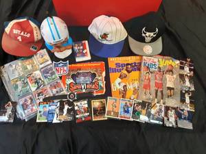 lot 61 image: Assorted Sports Collectibles