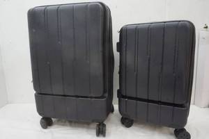 lot 34 image: Black TSA Accepted RollingLock Luggage Set