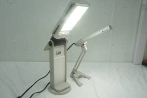 lot 84 image: Two Ott-Lite True Color table Lights