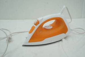 lot 97 image: Walmart Clothes Iron (orange & white)