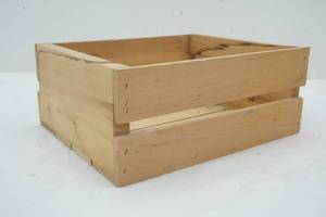 lot 110 image: Small Wood Crate 10 x 12 x 5