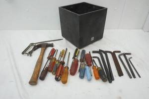 lot 137 image: Variety of Tools In a Black Container