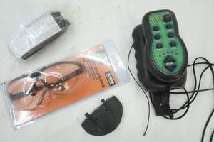 lot 205 image: Hunting, Safety Glasses, Primo Predator Call, cap lid light,  Lock & Keys