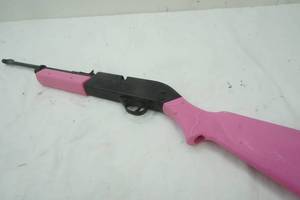 lot 220 image: Pink & Black 760 Pump master Bebe Gun