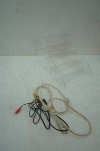 lot 250 image: Clear Organizer with extension cord