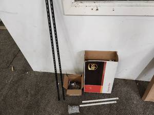 lot 270 image: Lot of  Assorted Hooks, 16 Clips and 48 Strips (for displays)