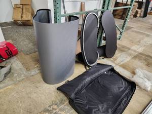 lot 273 image: Trade Show Display 3-piece with Carry Case