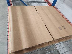 lot 17 image: Lot of (10) Uline Cardboard Box Flats 16x16x10 S-19075