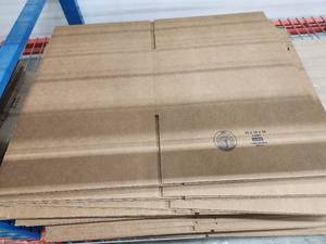 lot 21 image: Lot of (36) Uline Cardboard Box Flats 14x16x10 S-4392