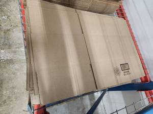 lot 22 image: Lot of (24) Cardboard Box Flats 10x16x6