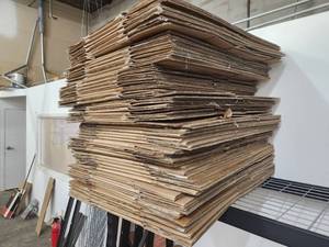 lot 27 image: Lot of (50) Cardboard Box Flats 14x22x14