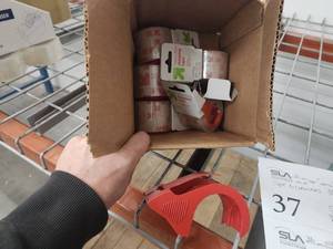 lot 37 image: Lot of (6) Up & Up Tape Dispensers