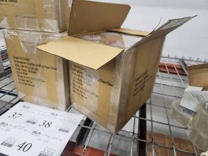 lot 39 image: Lot of (1 Case) Carton Sealing Tape 36-count ( 36 total items )