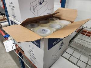 lot 42 image: Lot of (1 Case) Uline Industrial Carton Sealing Tape 36-count ( 36 total items ) S-119