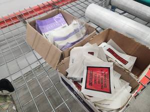 lot 47 image: Lot of (3 Boxes) Assorted Packing Slips and Invoice Sleeves
