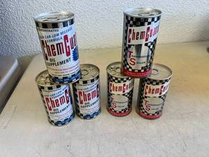 lot 51 image: ChemGuard NOS Vintage Cans